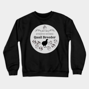 Authentic Quail Breeder Grey Crewneck Sweatshirt